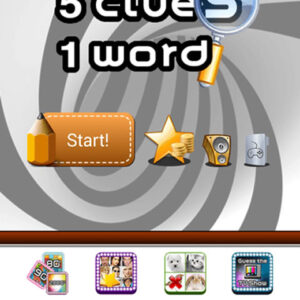 5clues1word word game