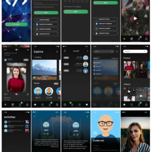 advanced social network app multipurpose