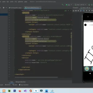 android drawing