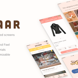 bazaar ionic multi app template