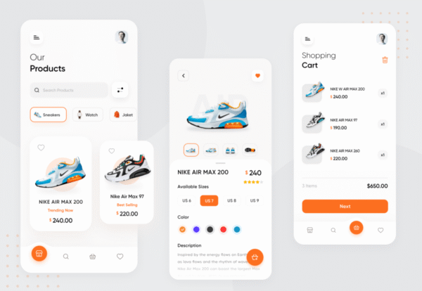 ecommerce online shop app