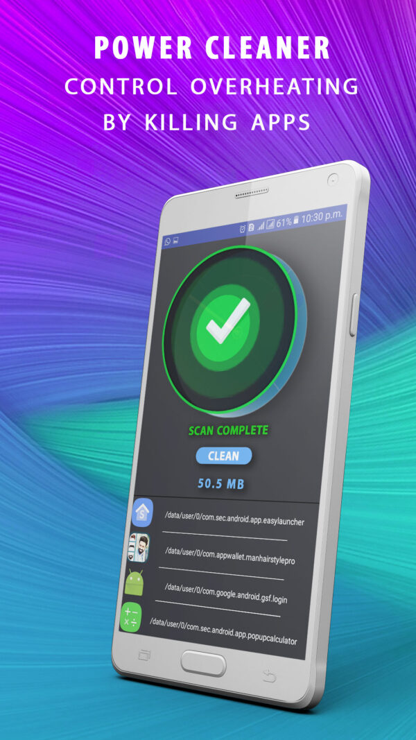 fast cleaner battery saver with admob ads