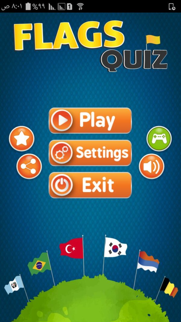 flags quiz android game