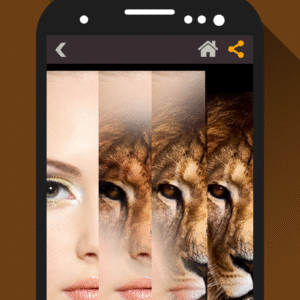 fotomix animal face morphing