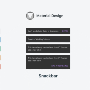 how to guide app notificationlogin socialmaterial design