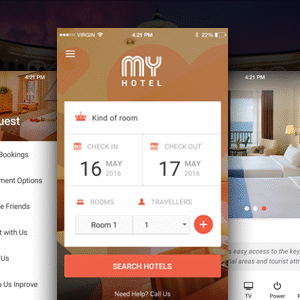 ionic theme ionic template for mobile booking hotel app my hotel