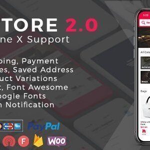 ionstore 2 ionic premium woocommerce app using ionic 3