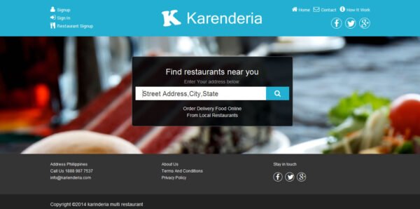 karenderia multiple restaurant system