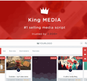 king media video image upload and share