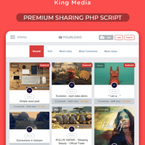 mediaplus media sharing script