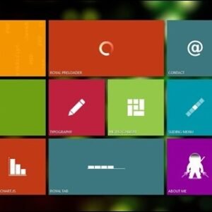 melonhtml5 metro ui