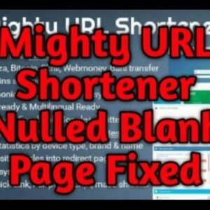 mighty url shortener short url script