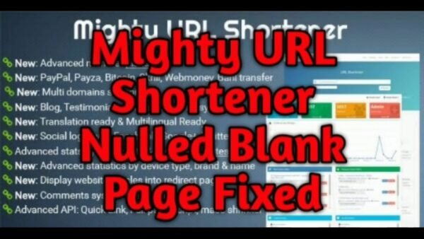 mighty url shortener short url script