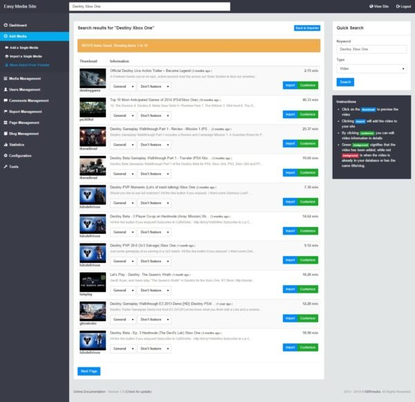 premium media script