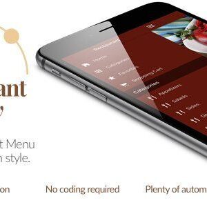 restaurant ionic classy full application with firebase backend