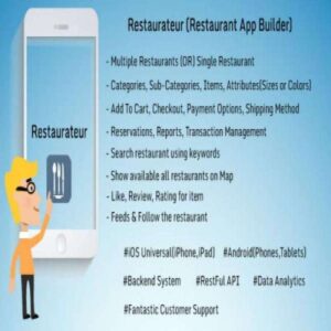 restaurateur solution for any restaurants app