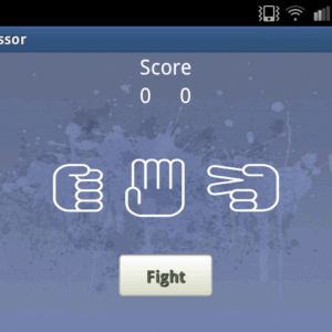 rockpaperscissor flat ui with admob