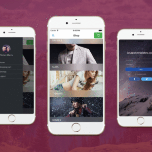sale ecommerce ios template