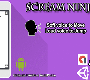 scream ninja sound game android