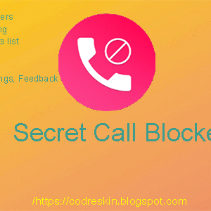 secret call blocker admob android app easy editing