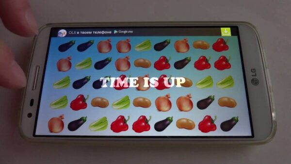 vegetable crush with admob and leaderboard